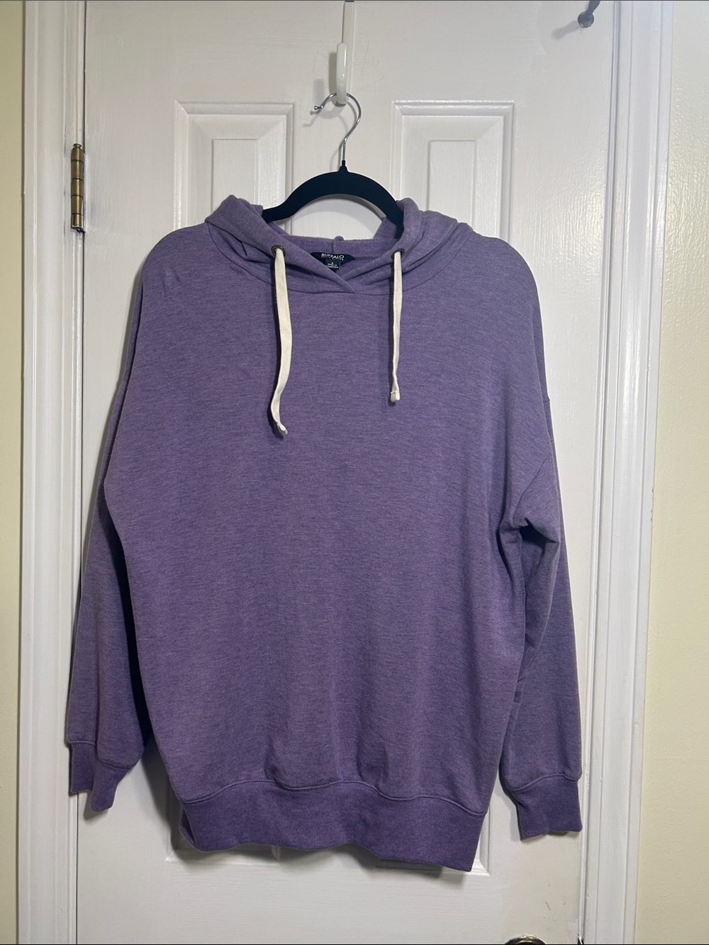 Buffalo Women's Super Soft Cozy Knit Lounge Hoodie - Purple, Size S